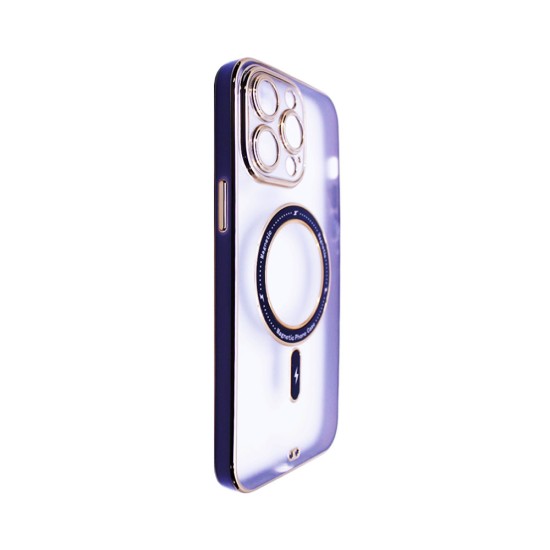 Magnetic Case with Camera Lens Q Series For Apple iPhone 14 Pro Max Blue Magnetic Case with Camera Lens Q Series For Apple iPhone 14 Pro Max Blue